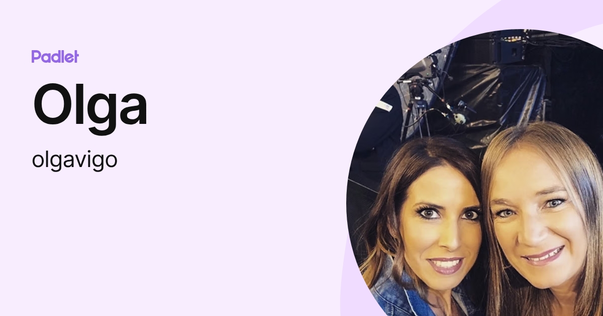 Olga (olgavigo) profile | Padlet