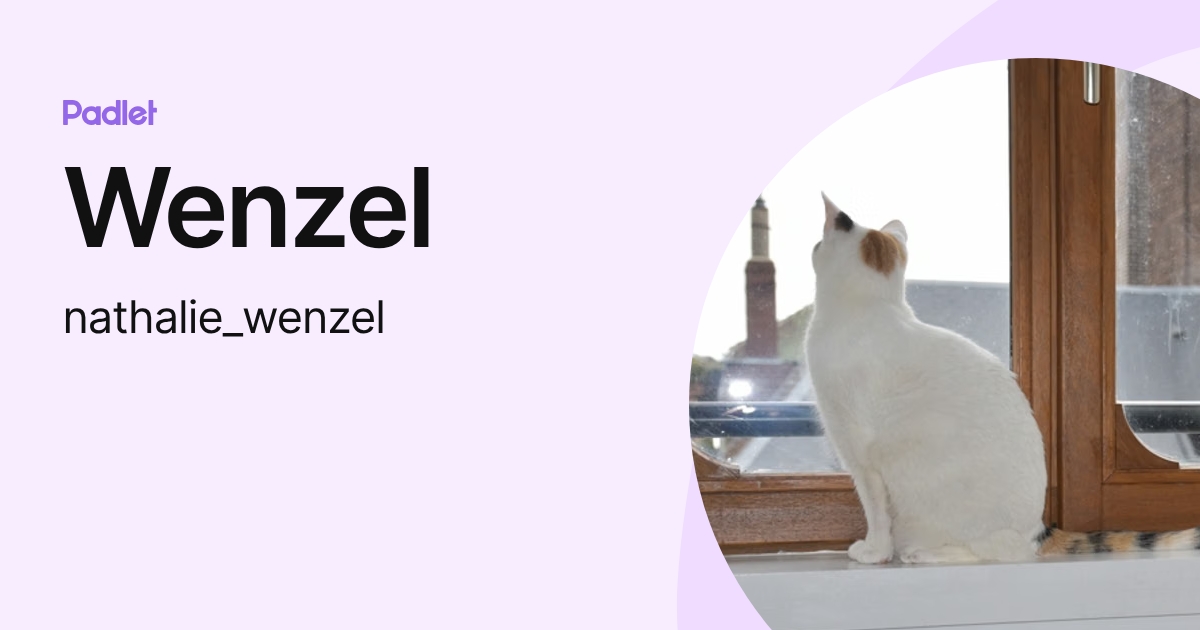 Wenzel (nathalie_wenzel) profile | Padlet