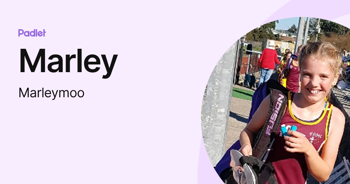 Marley (Marleymoo) profile | Padlet