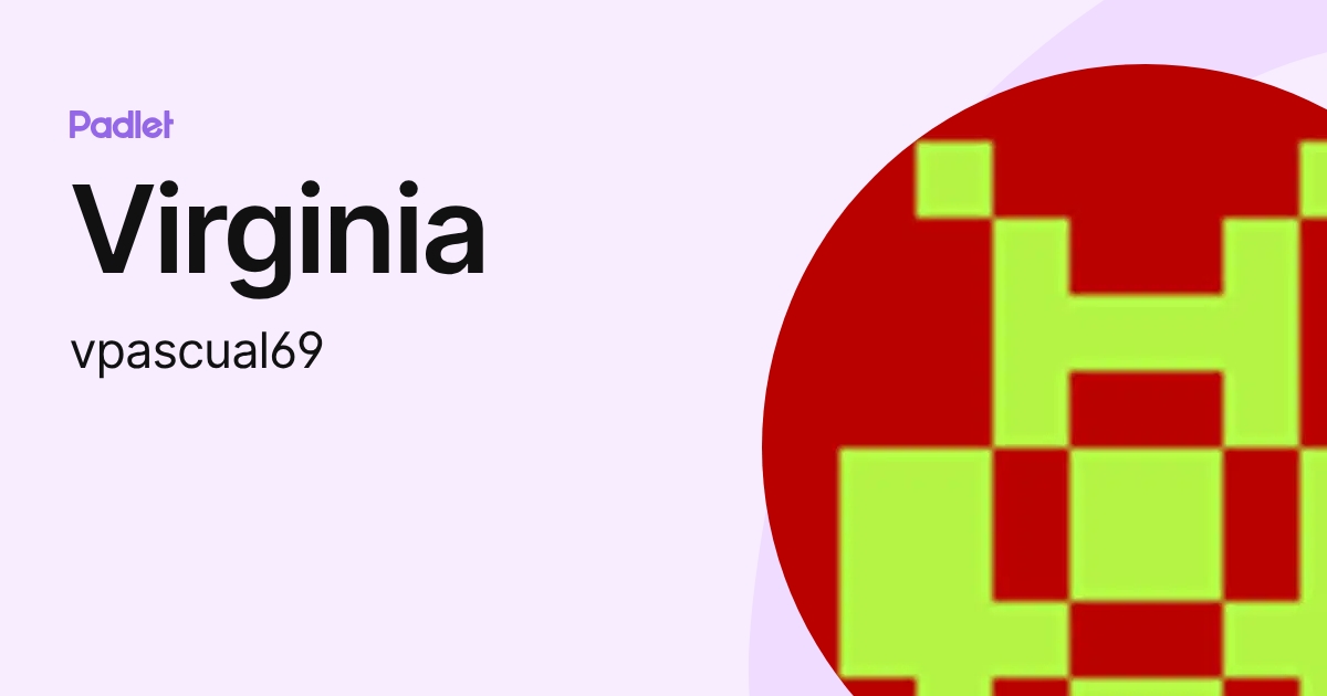 Virginia (vpascual69) profile | Padlet