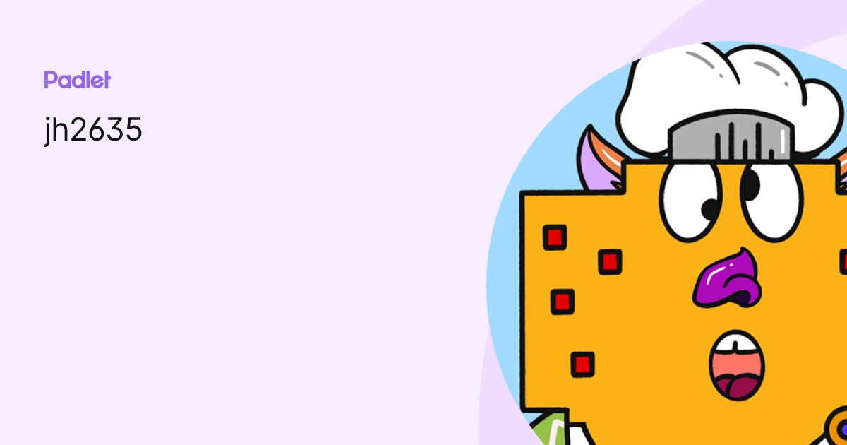 jh2635 profile | Padlet