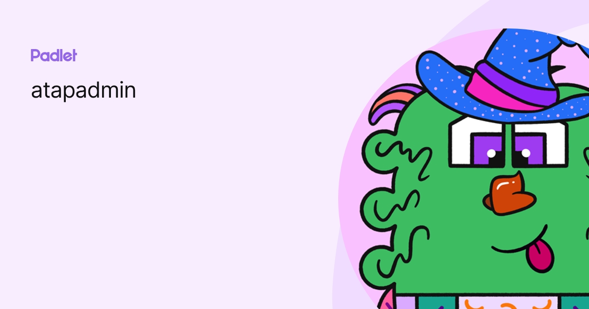 atapadmin profile | Padlet