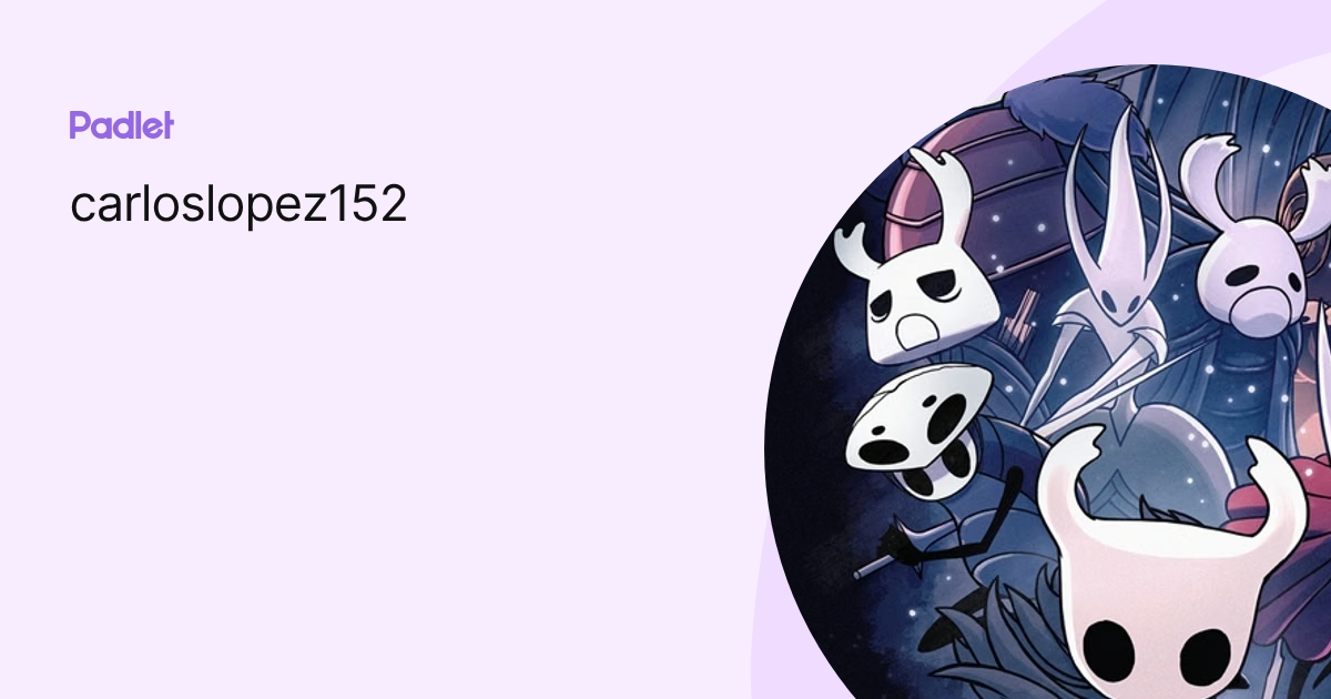 carloslopez152 profile | Padlet
