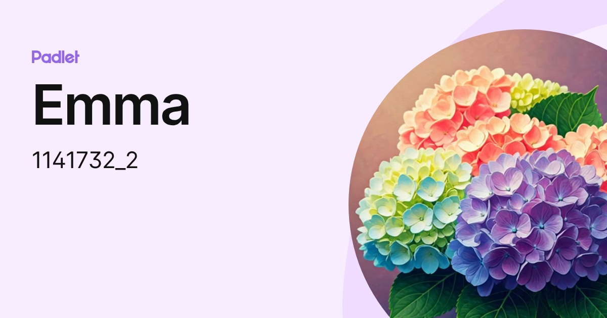 Emma (1141732_2) profile | Padlet