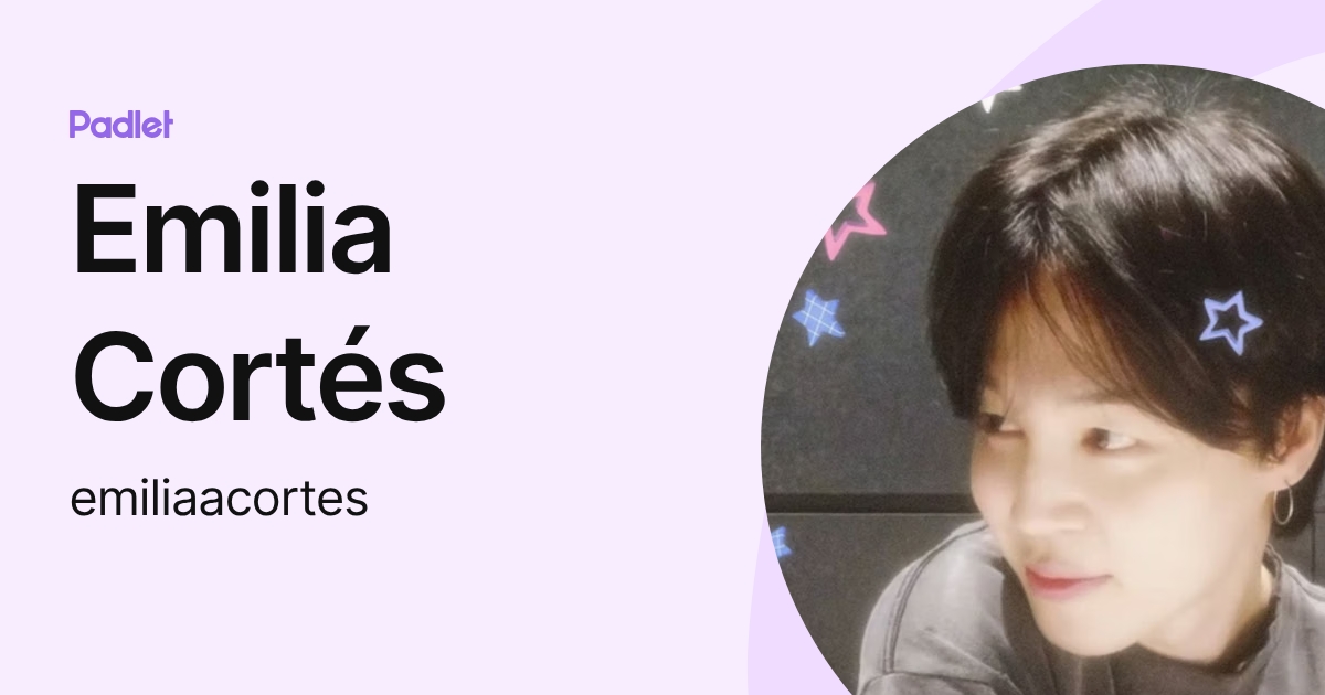 Emilia Cortés (emiliaacortes) profile | Padlet