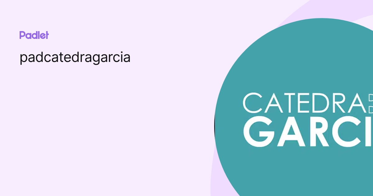 padcatedragarcia profile | Padlet