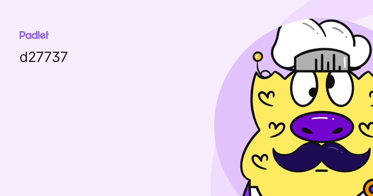 d27737 profile | Padlet