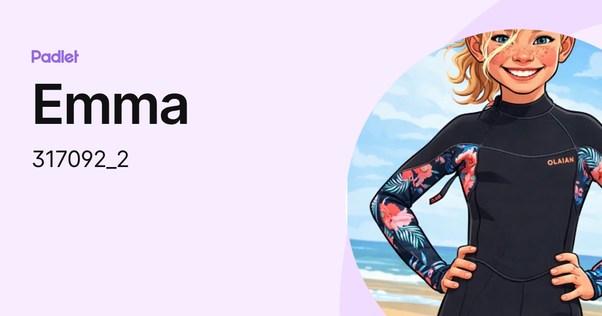 Emma (317092_2) profile | Padlet