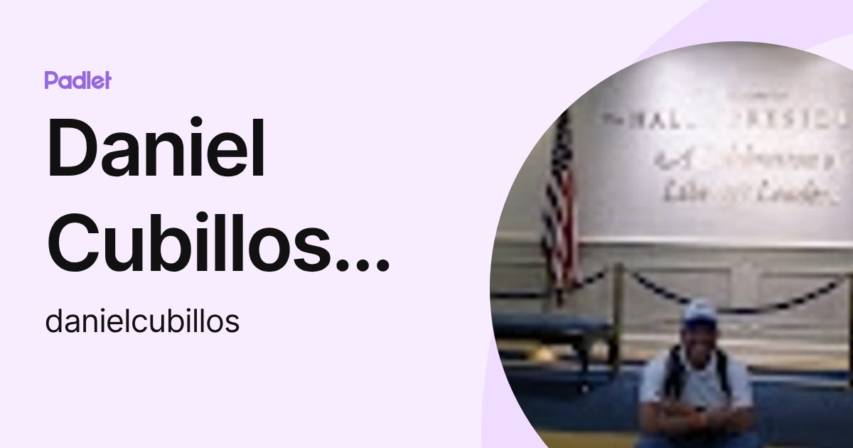 Daniel Cubillos Morales (danielcubillos) profile | Padlet