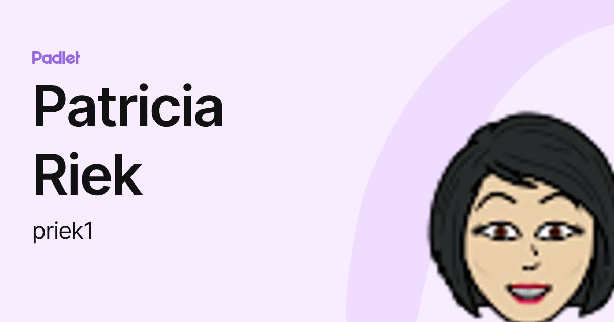 Patricia Riek (priek) profile | Padlet