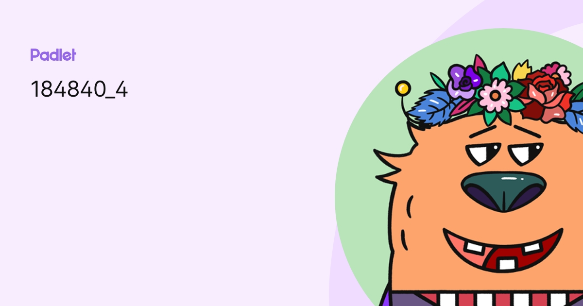 184840_4 profile | Padlet