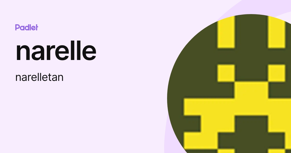 narelle (narelletan) profile | Padlet