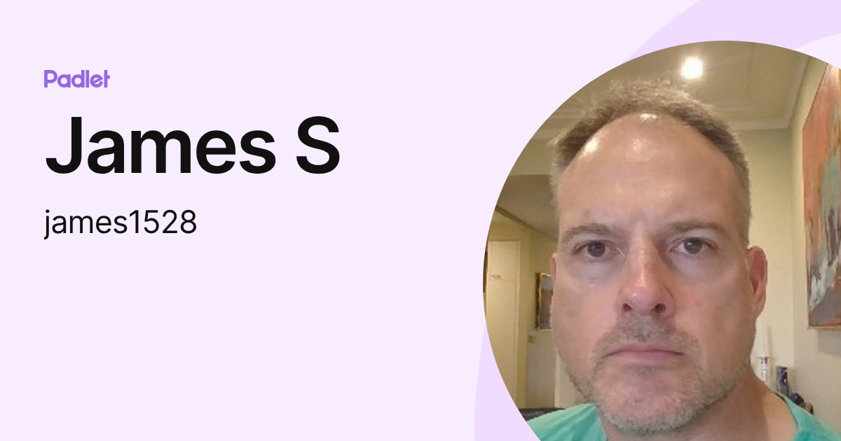 James S (james1528) profile | Padlet