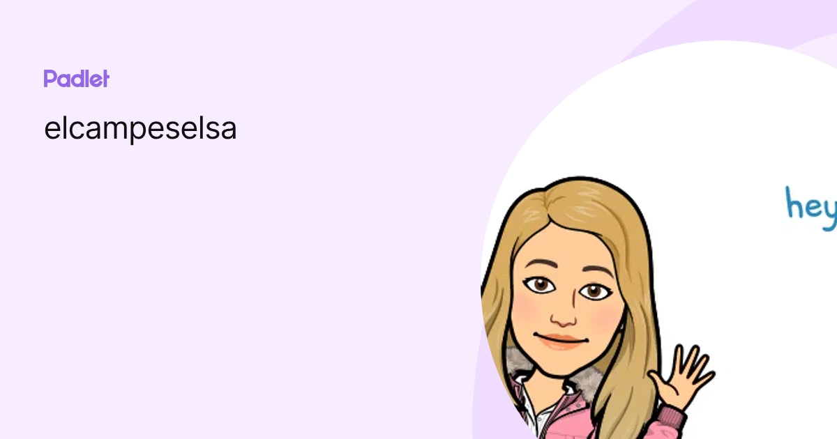 Perfil de elcampeselsa | Padlet