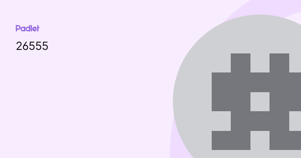 26555 profile | Padlet