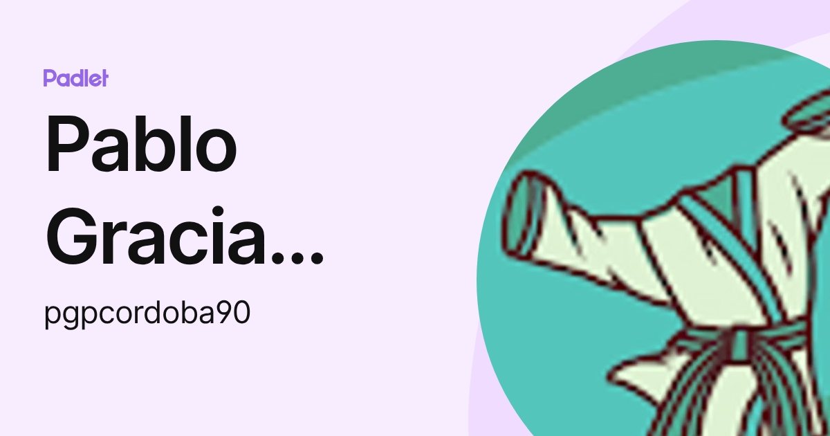 Pablo Gracia Pérez de Algaba (pgpcordoba90) profile | Padlet