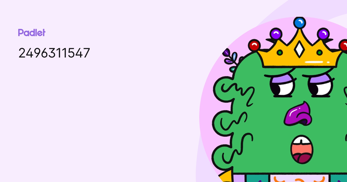 2496311547 profile | Padlet