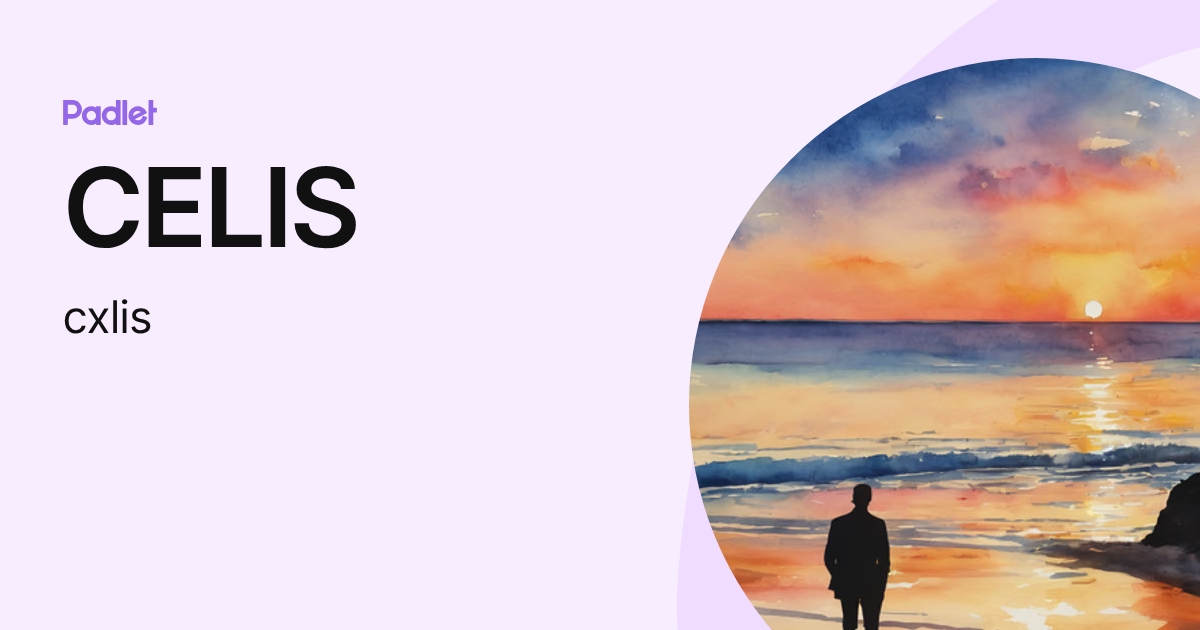 CELIS (cxlis) profile | Padlet