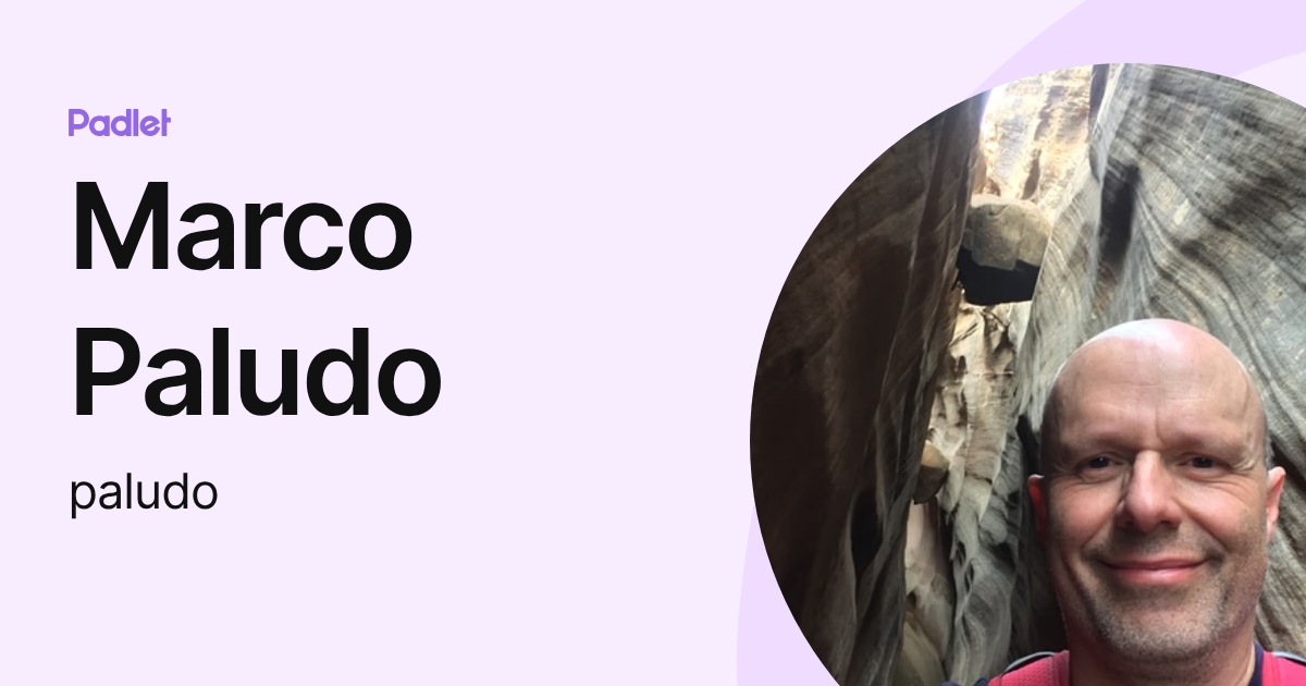 Marco Paludo (paludo) profile | Padlet
