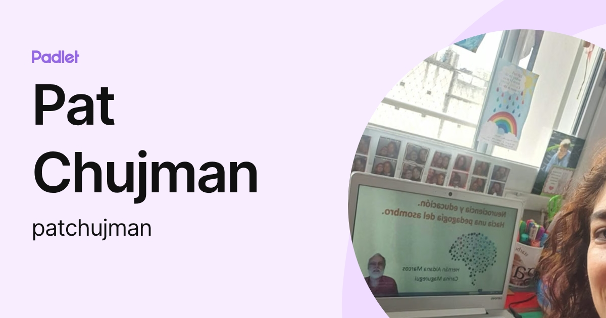 Pat Chujman (patchujman) profile | Padlet
