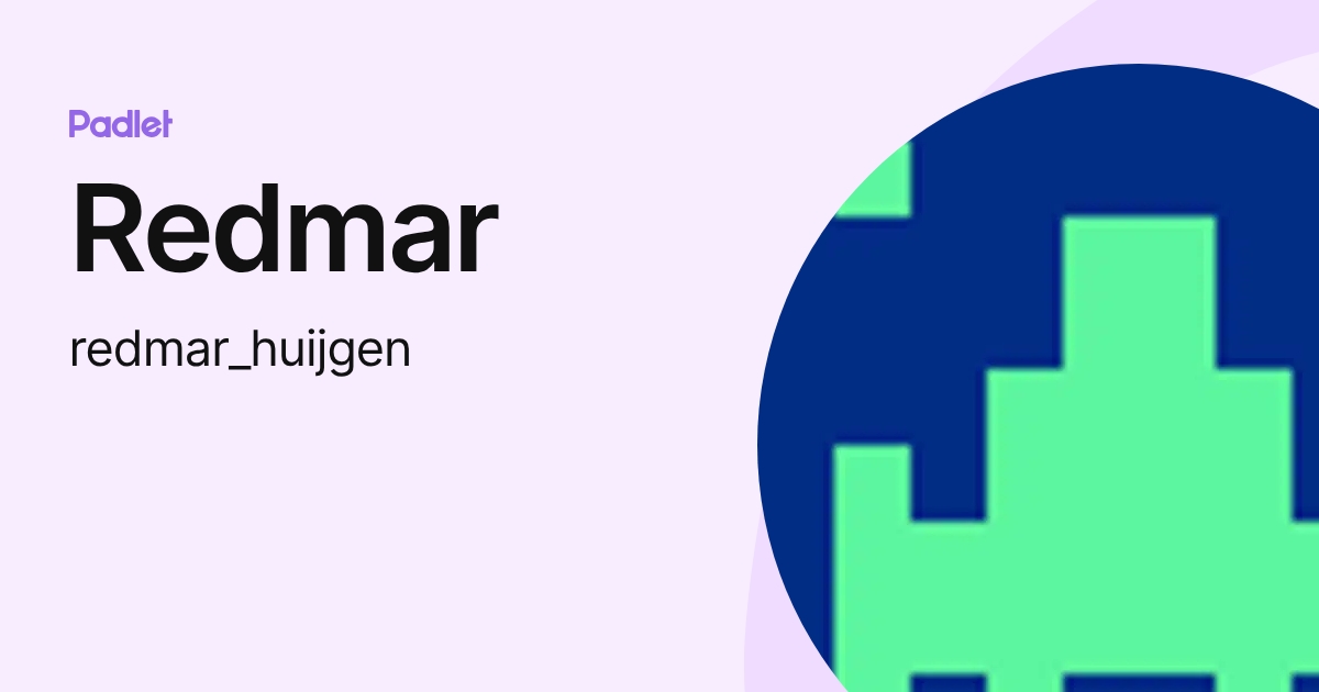 Redmar (redmar_huijgen) profile | Padlet