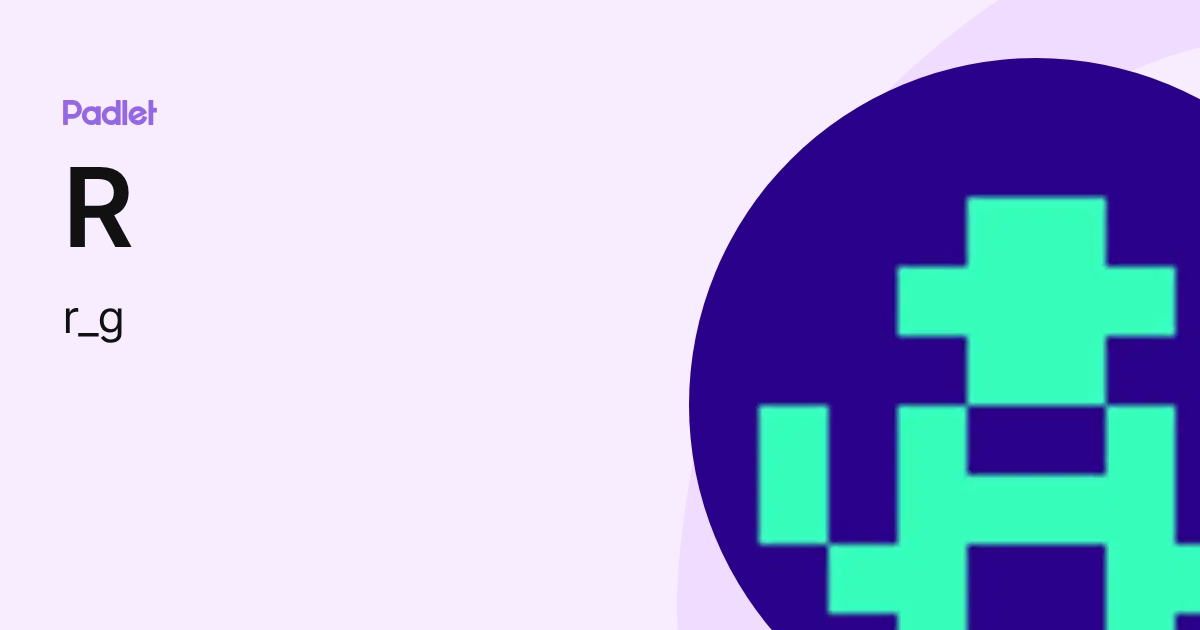 R (r_g) profile | Padlet