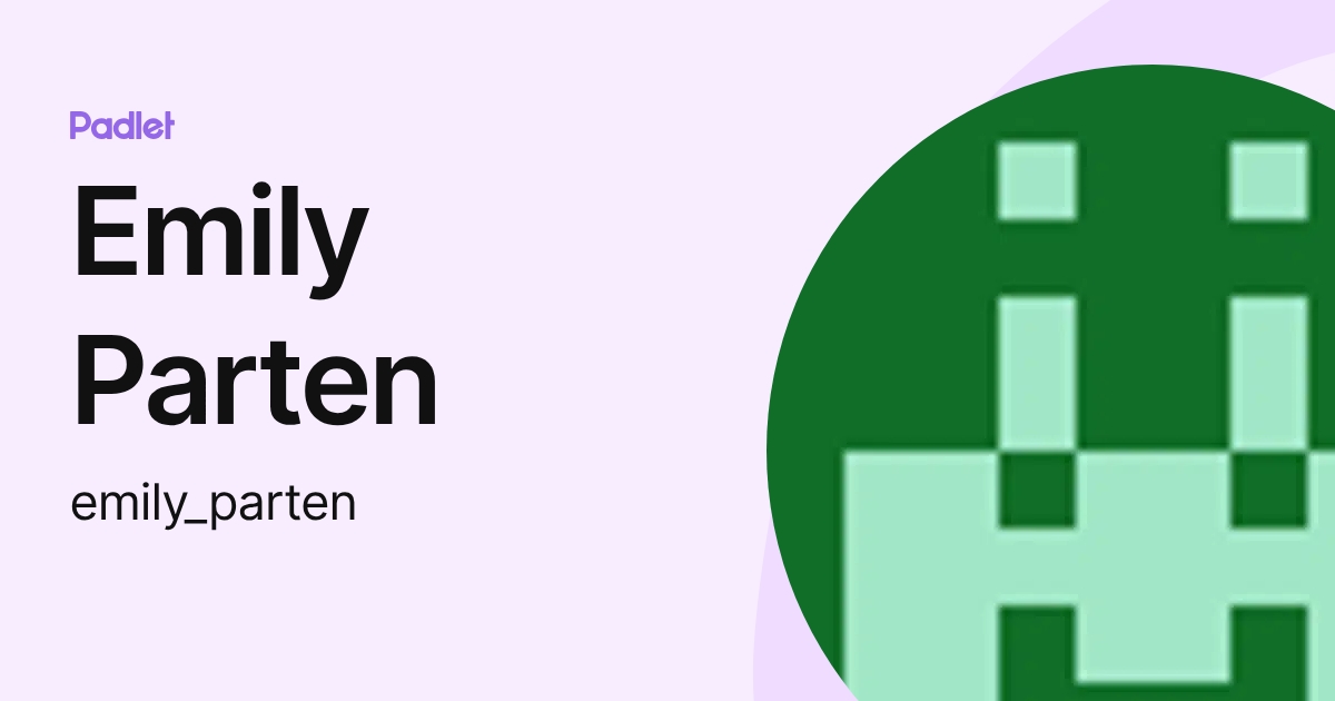 Emily Parten (emily_parten) profile | Padlet