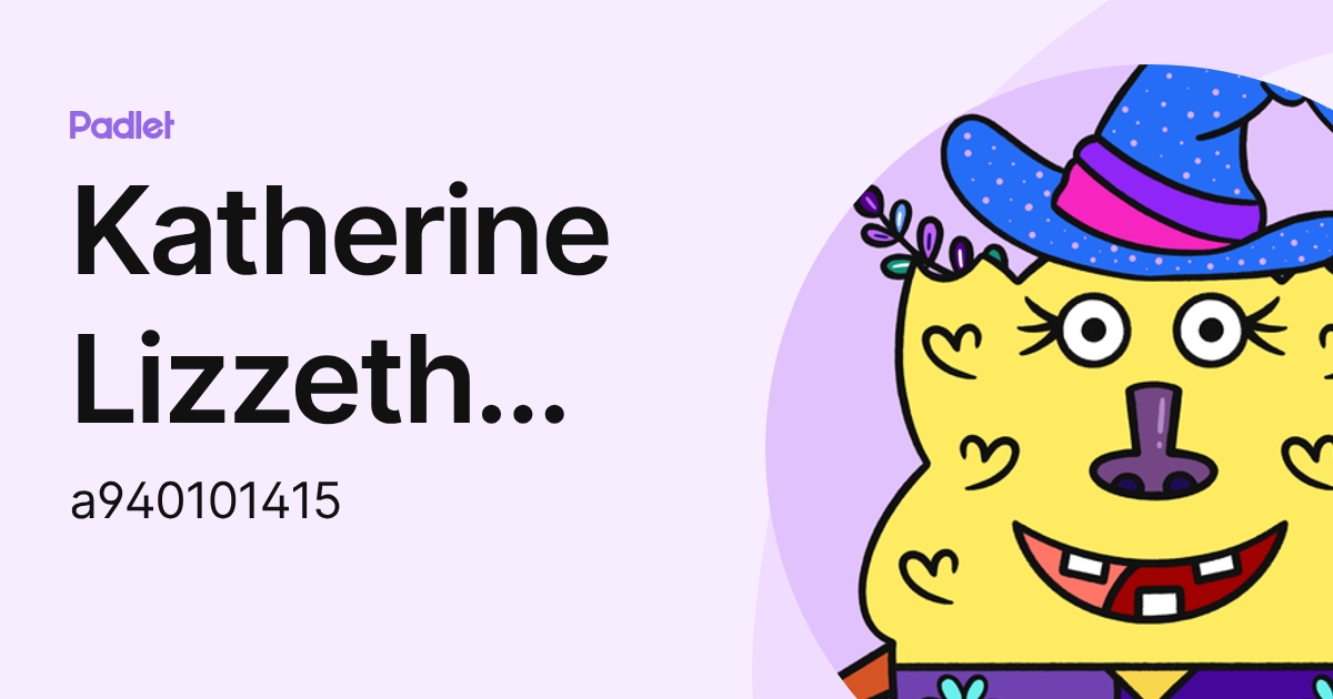 Katherine Lizzeth Jacobo Rivera (a940101415) profile | Padlet