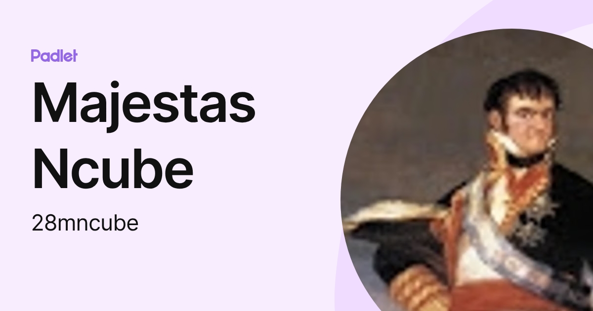 Majestas Ncube (28mncube) profile | Padlet