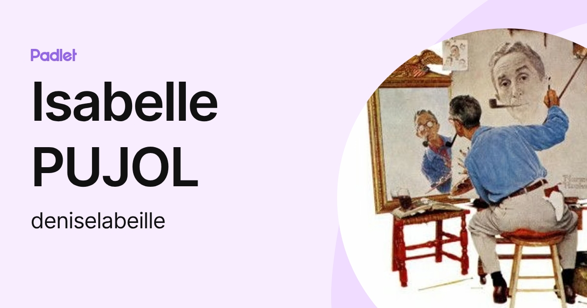 Isabelle PUJOL (deniselabeille) profile | Padlet