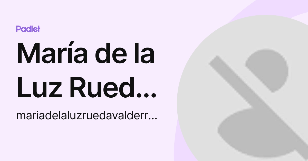 María de la Luz Rueda Valderrama (mariadelaluzruedavalderrama) profile ...