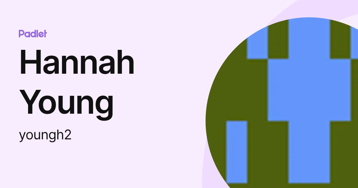 Hannah Young (youngh2) profile | Padlet