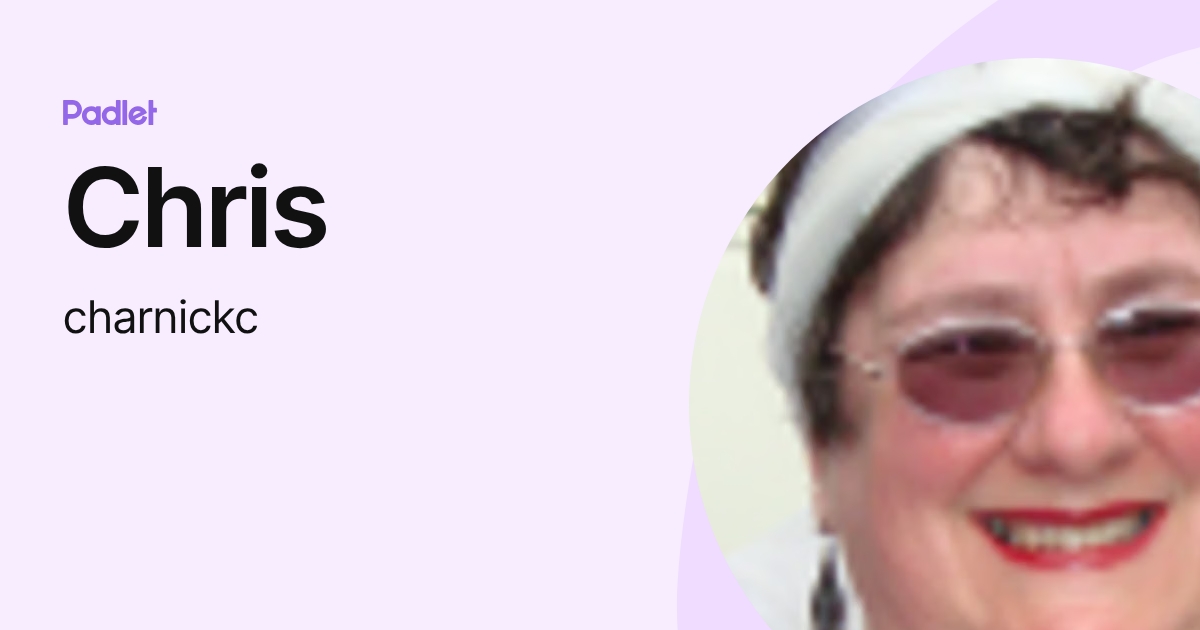 Chris (charnickc) profile | Padlet
