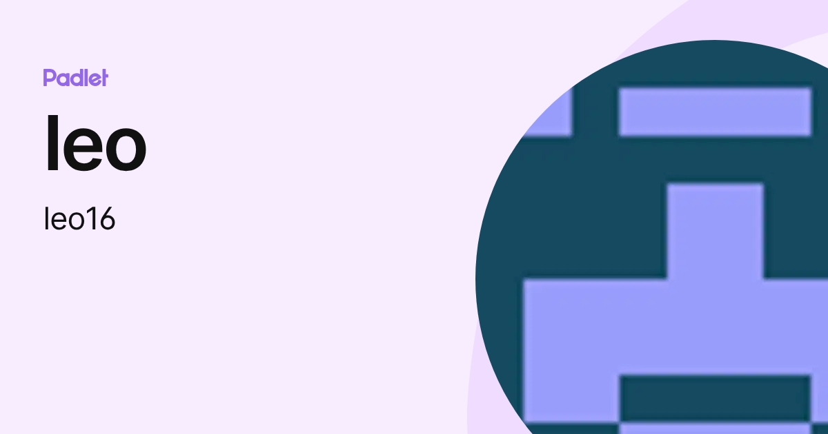 leo (leo16) profile | Padlet