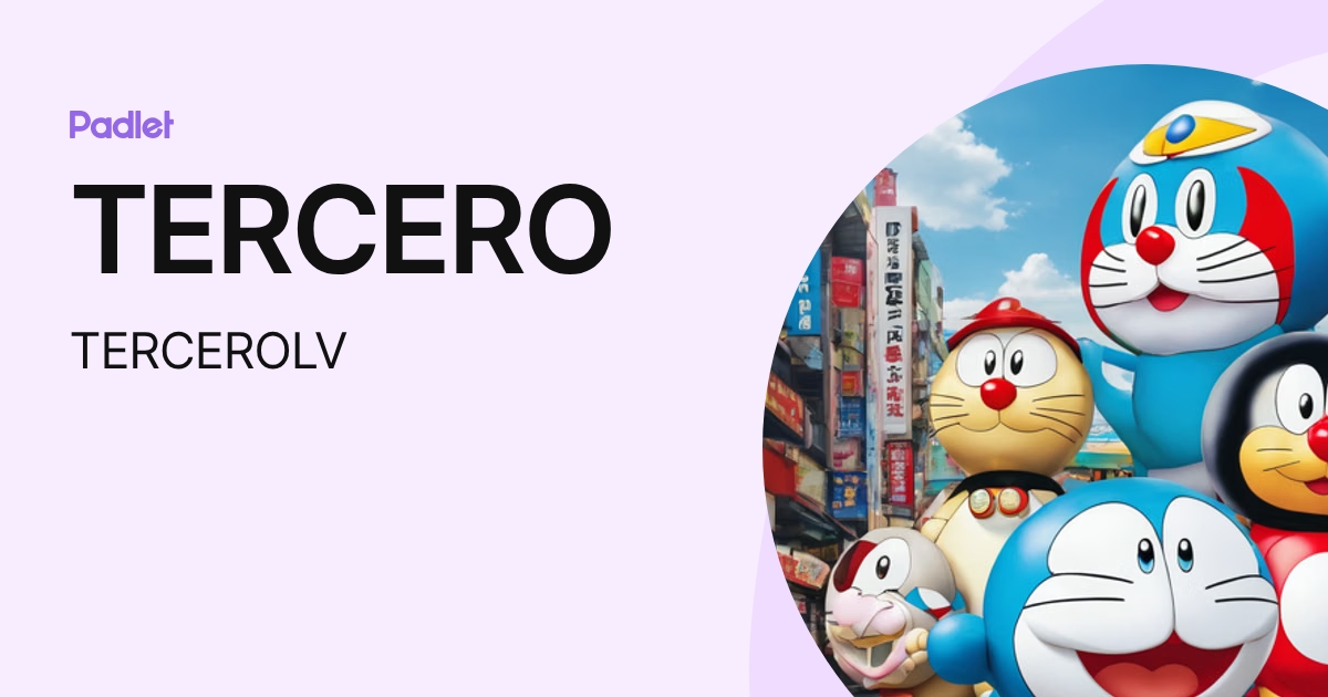 TERCERO (TERCEROLV) profile | Padlet