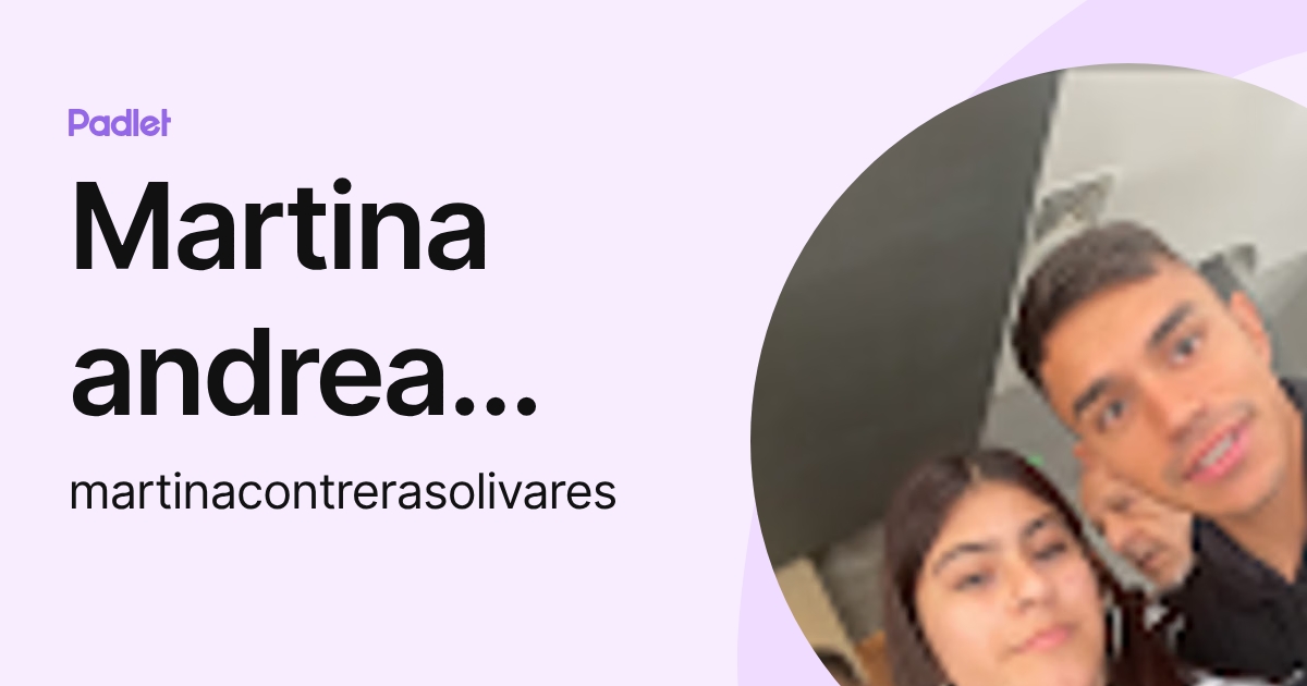 Martina andrea Contreras Olivares (martinacontrerasolivares) profile ...