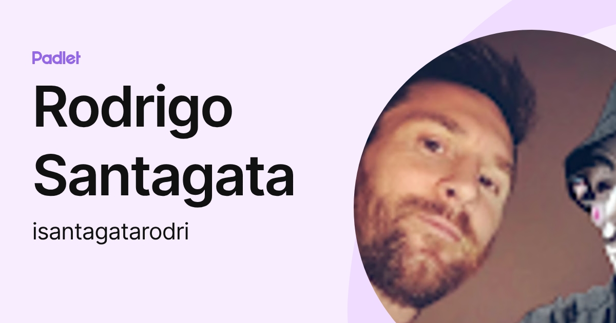 Rodrigo Santagata (isantagatarodri) profile | Padlet
