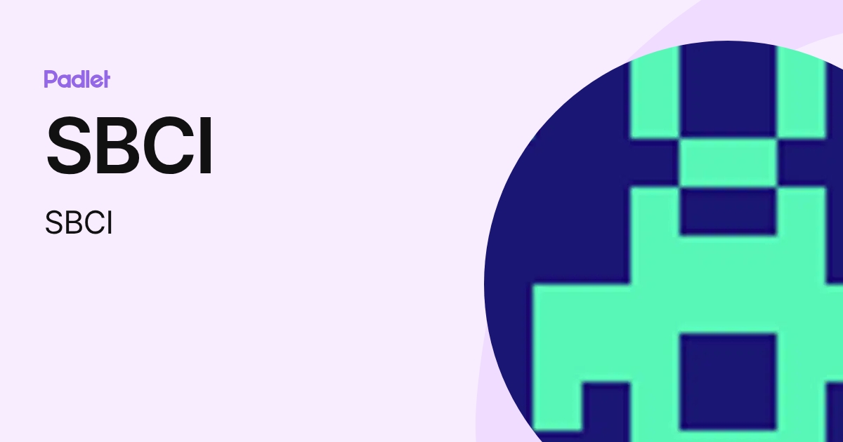 SBCI (SBCI) profile | Padlet