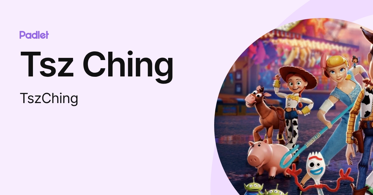 Tsz Ching (TszChing) profile | Padlet