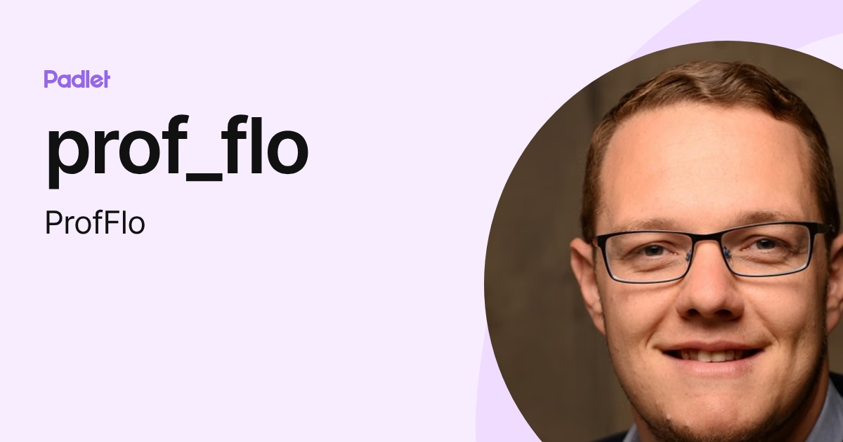 prof_flo (ProfFlo) profile | Padlet