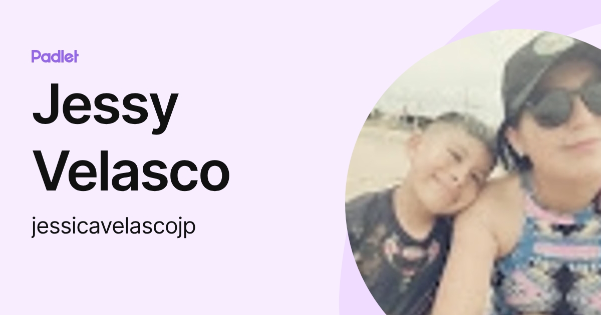 Jessy Velasco (jessicavelascojp) profile | Padlet
