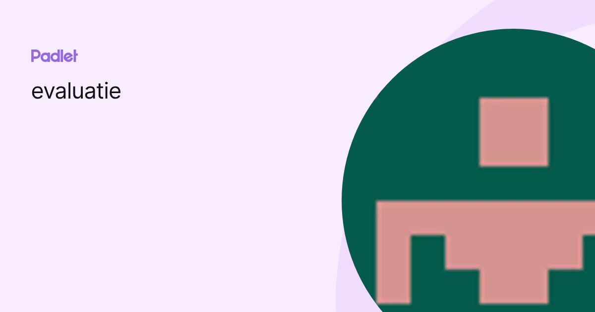 evaluatie profile | Padlet