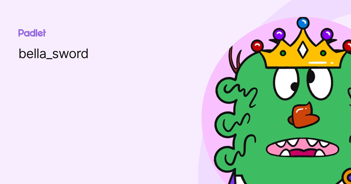 bella_sword profile | Padlet