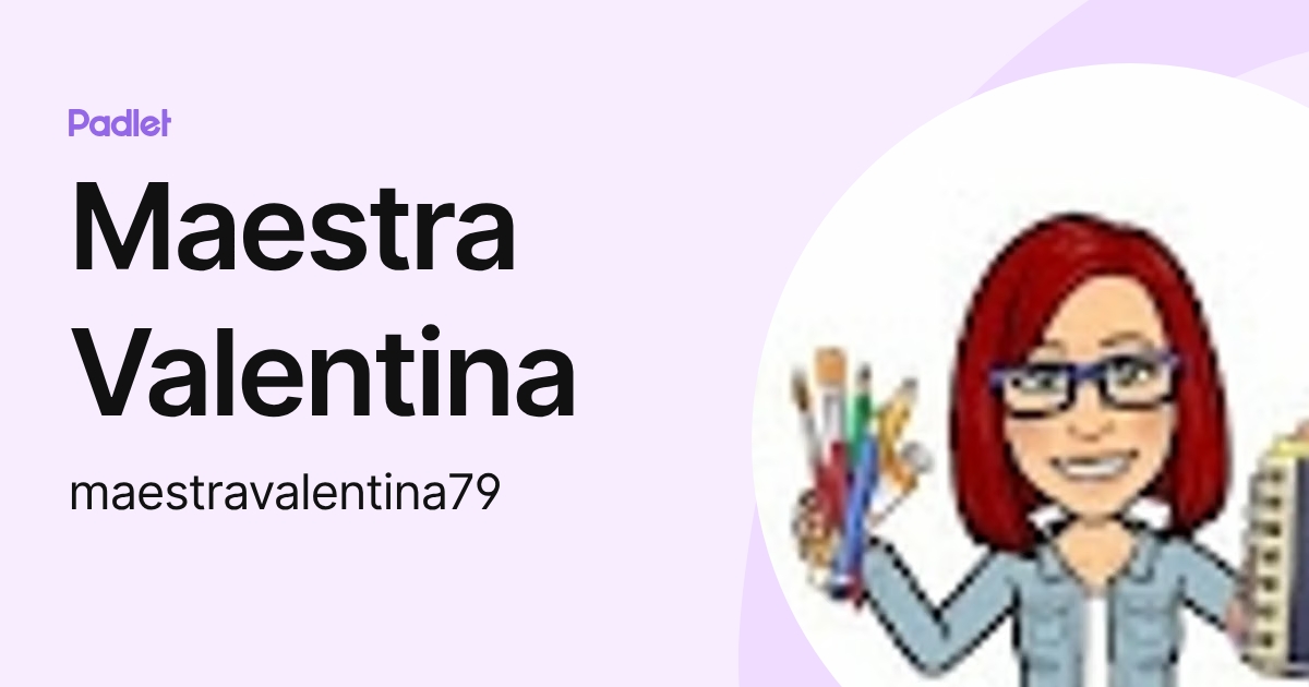 Maestra Valentina (maestravalentina79) profile | Padlet