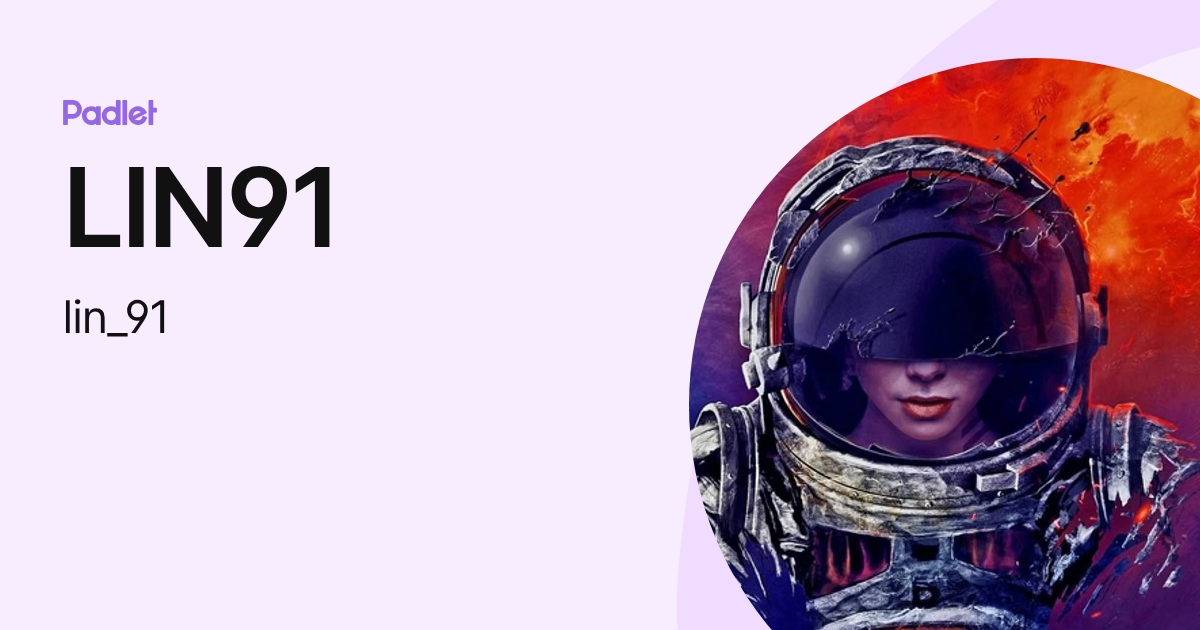 LIN91 (lin_91) profile | Padlet