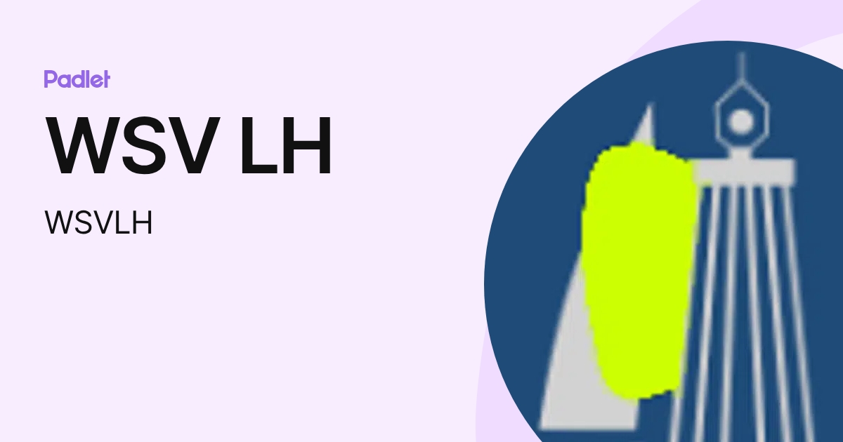 WSV LH (WSVLH) profile | Padlet
