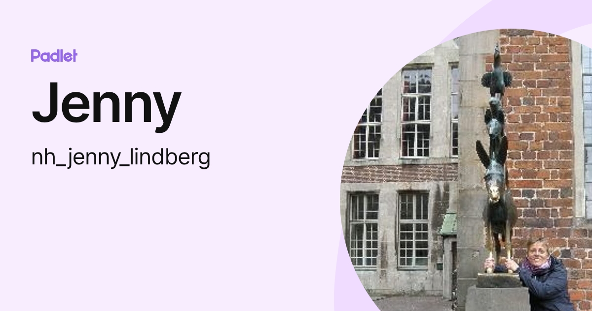 Jenny (nh_jenny_lindberg) profile | Padlet