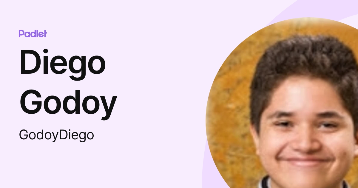 Diego Godoy (GodoyDiego) profile | Padlet