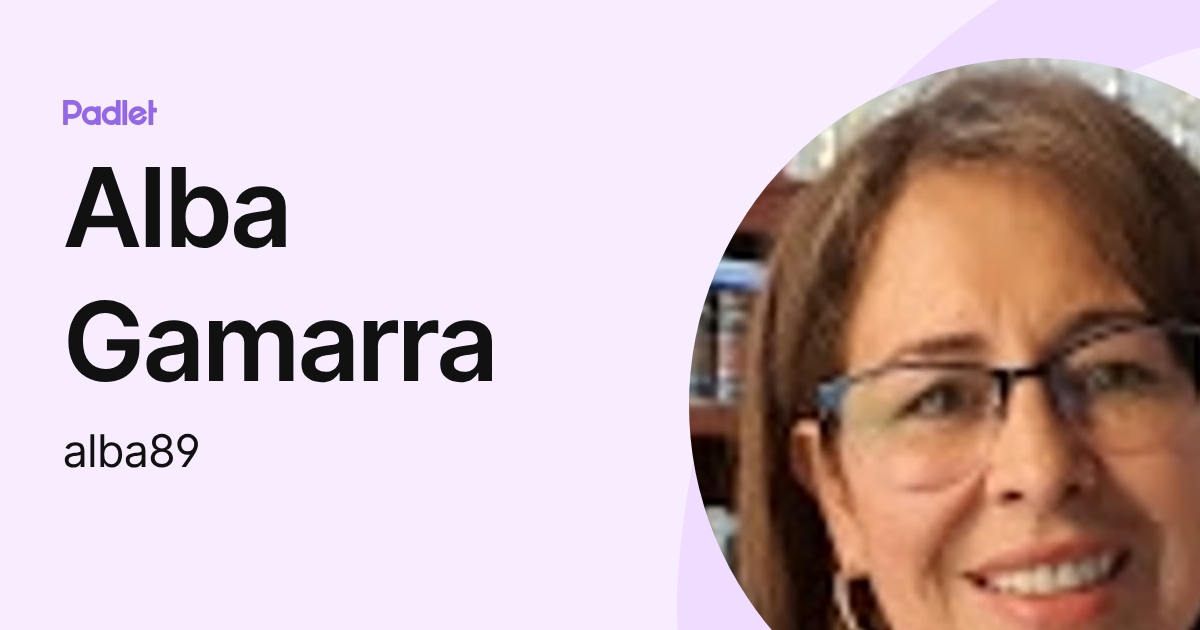 Alba Gamarra (alba89) profile | Padlet
