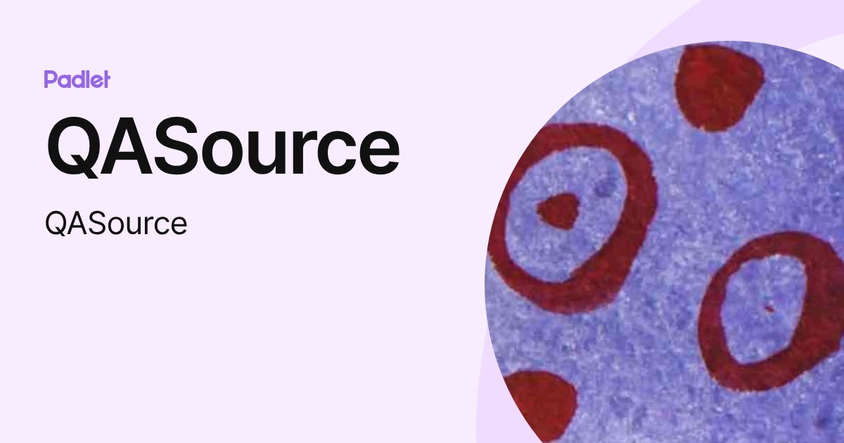 Qasource QASource (QASource) profile | Padlet